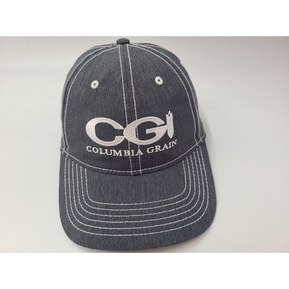 Columbia Grain International CGI Cruiser Adjustable Hat Cap Farm Men Women Gray